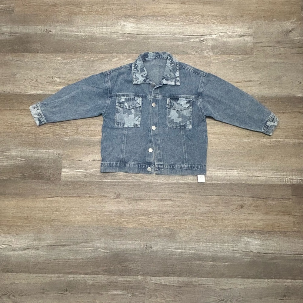 Cropped Jean Jacket - image 2